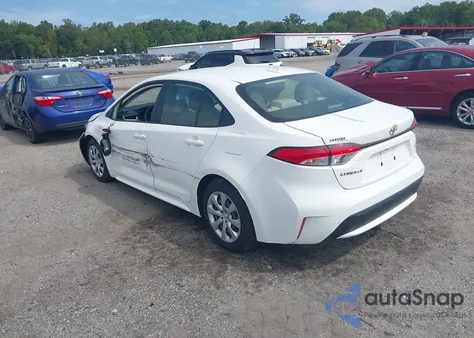 2021 Toyota Corolla Le from USA, damaged, VIN JTDEPMAE4MJ143987